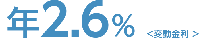 年2.6%