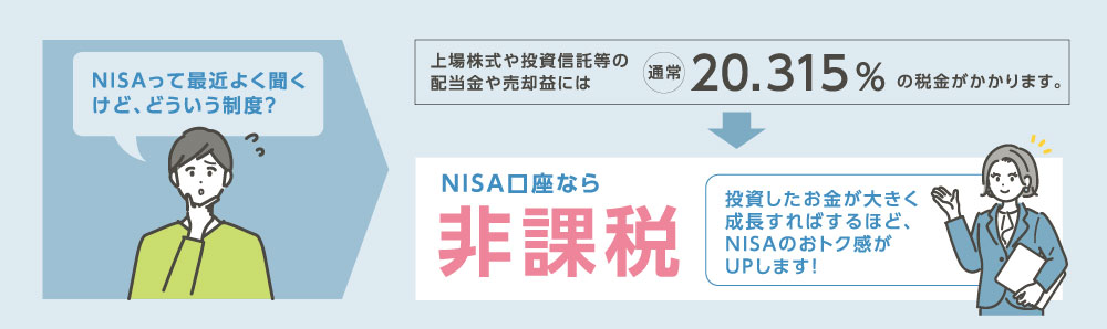 NISAって最近よく聞くけど、どういう制度？