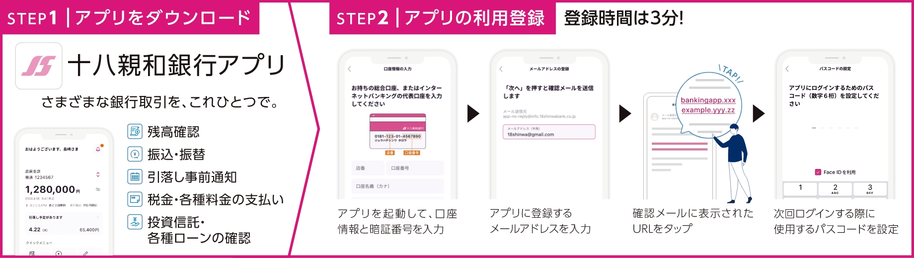 十八親和銀行アプリダウンロードについて