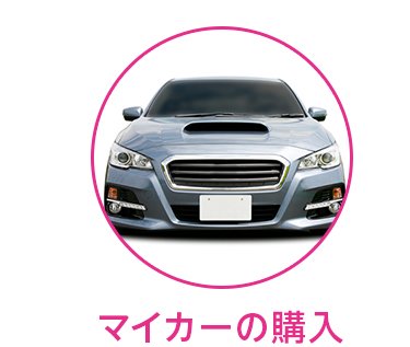 マイカーの購入