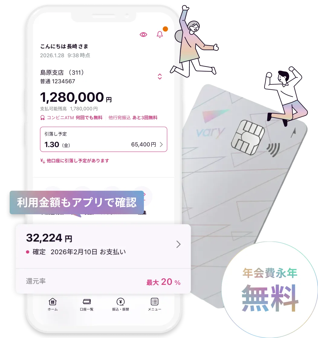 バリーカードとアプリの連携イメージ